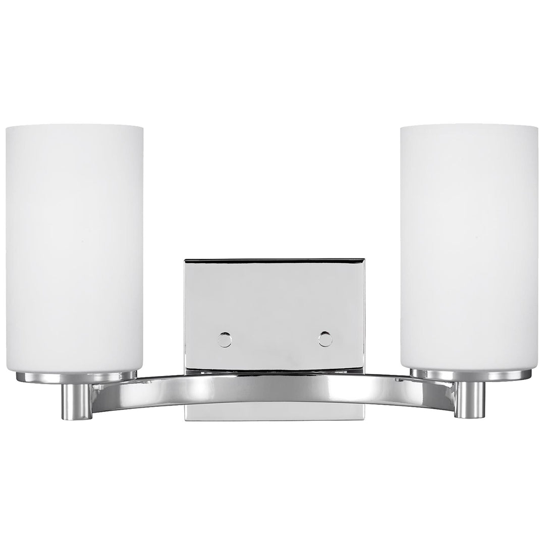 Generation Lighting Canada - 4439102EN3-05 - Two Light Wall / Bath - Hettinger - Chrome