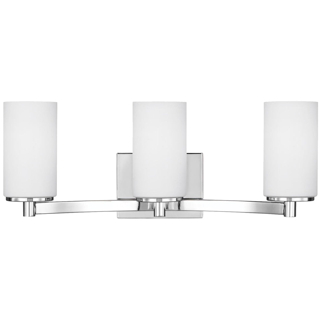 Generation Lighting Canada - 4439103-05 - Three Light Wall / Bath - Hettinger - Chrome