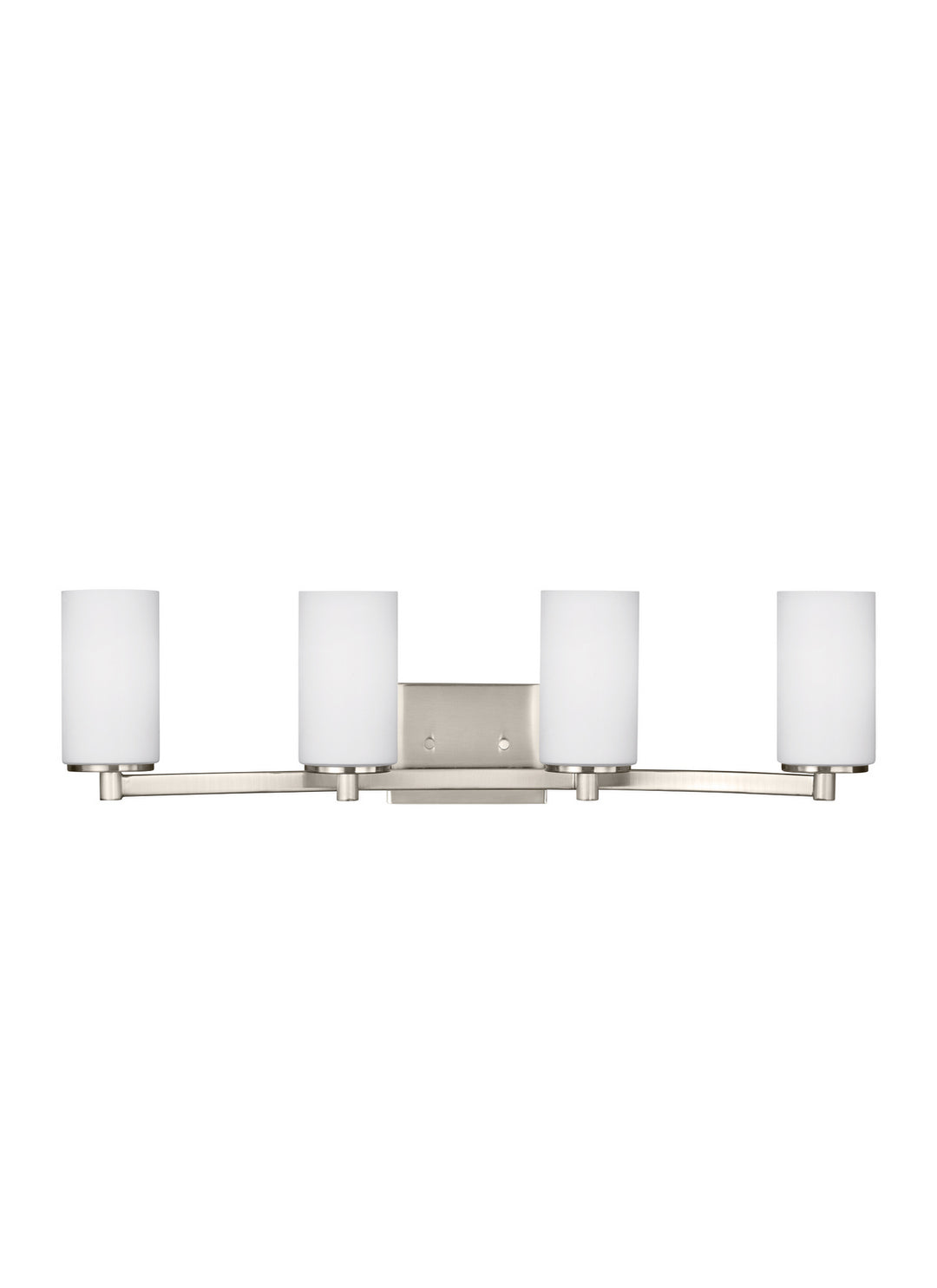 Hettinger Four Light Wall / Bath in Brushed Nickel - available from The Lighting Shoppe, trusted by Canadian homeowners