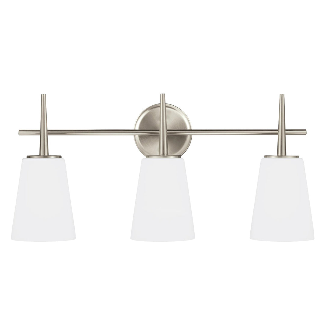 Generation Lighting Canada - 4440403EN3-962 - Three Light Wall / Bath - Driscoll - Brushed Nickel