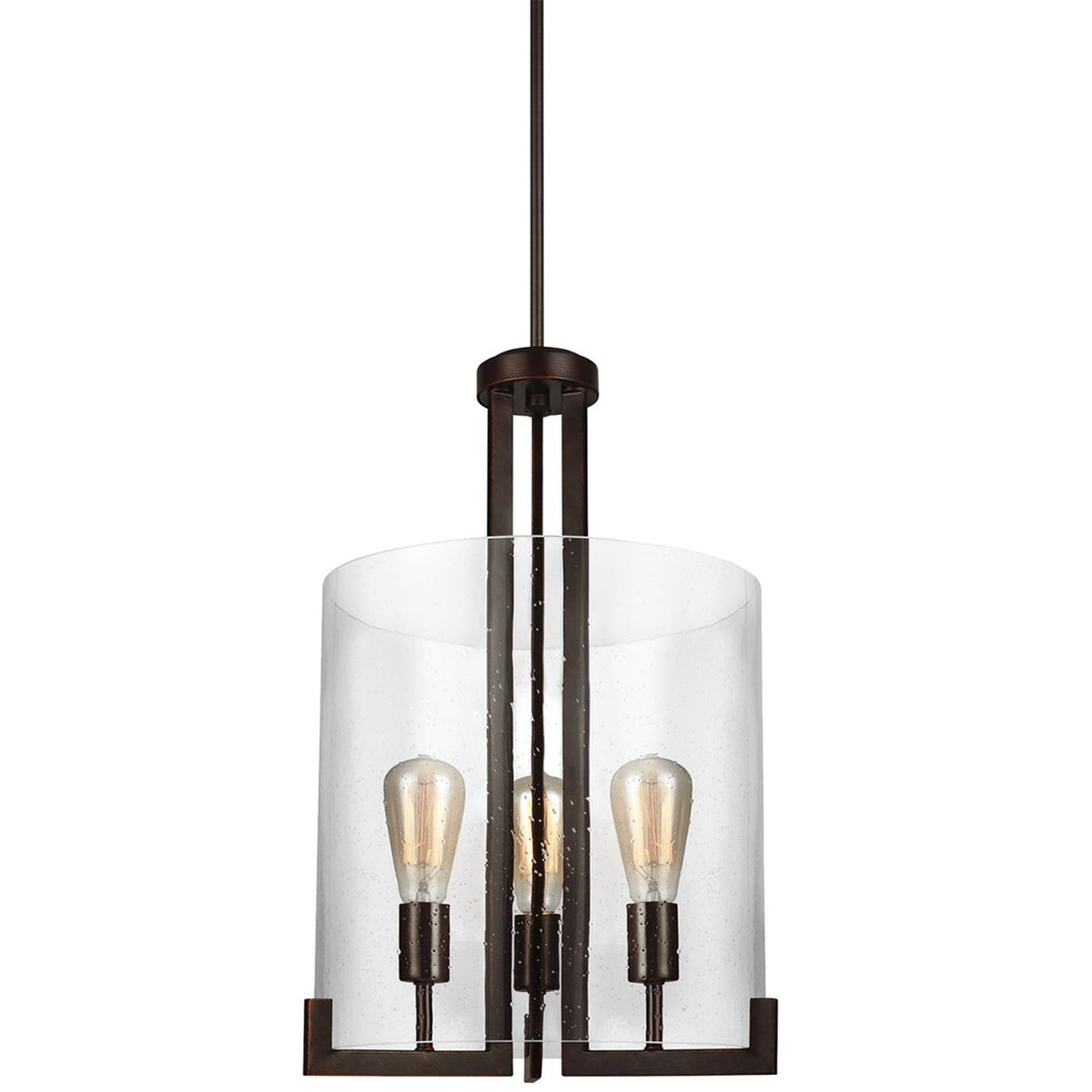 Generation Lighting Canada - 5126003-710 - Three Light Hall / Foyer Pendant - Dawes - Bronze