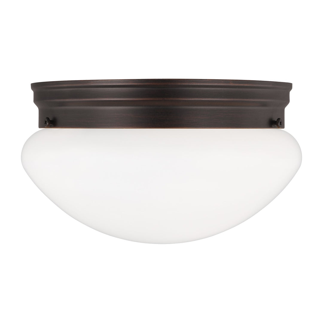 Generation Lighting Canada - 5328EN3-710 - Two Light Flush Mount - Webster - Bronze