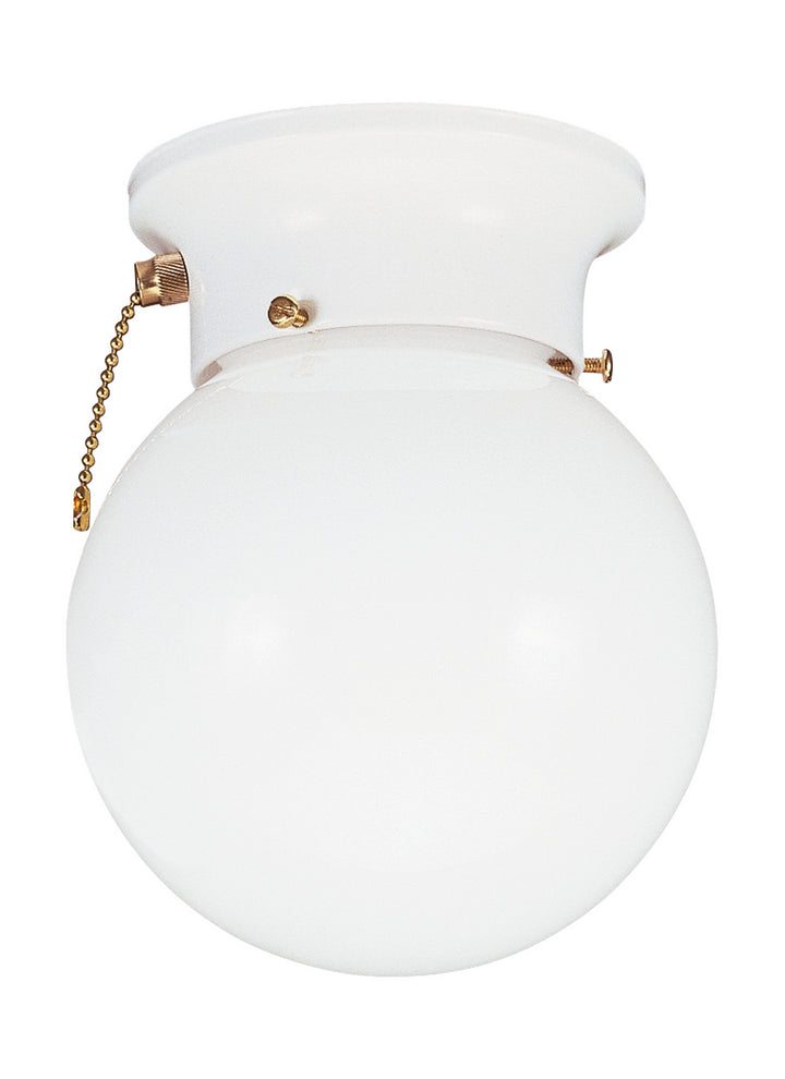 Generation Lighting Canada - 5367PCEN3-15 - One Light Flush Mount - Tomkin - White
