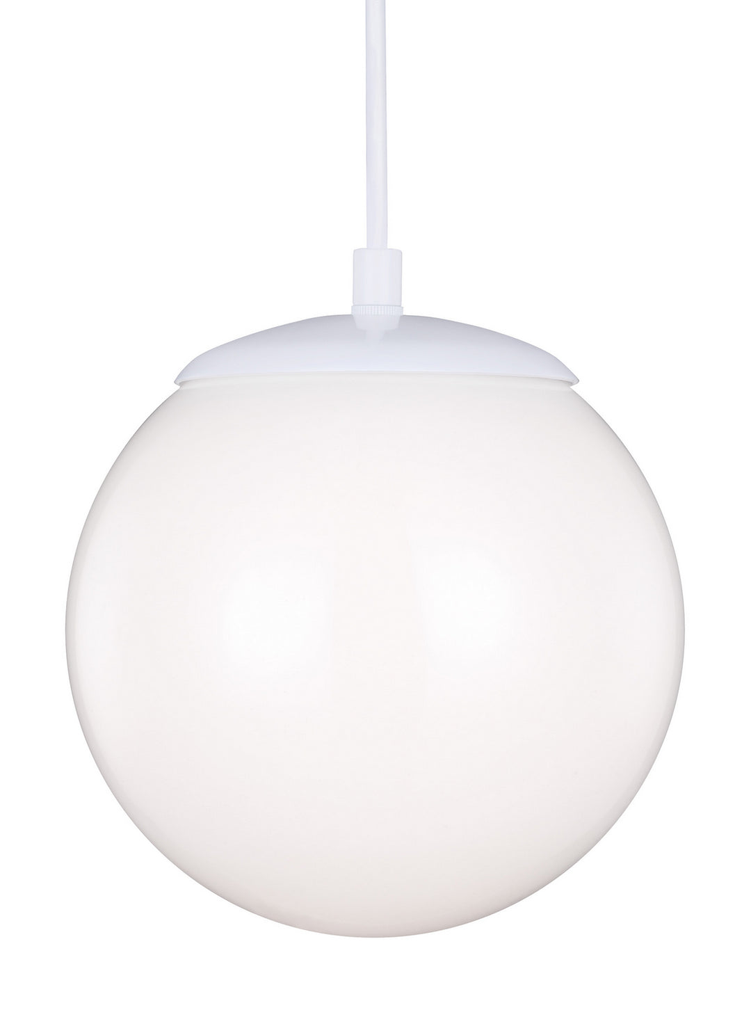 Visual Comfort Studio Canada - 6018EN3-15 - One Light Pendant - Leo - Hanging Globe - White