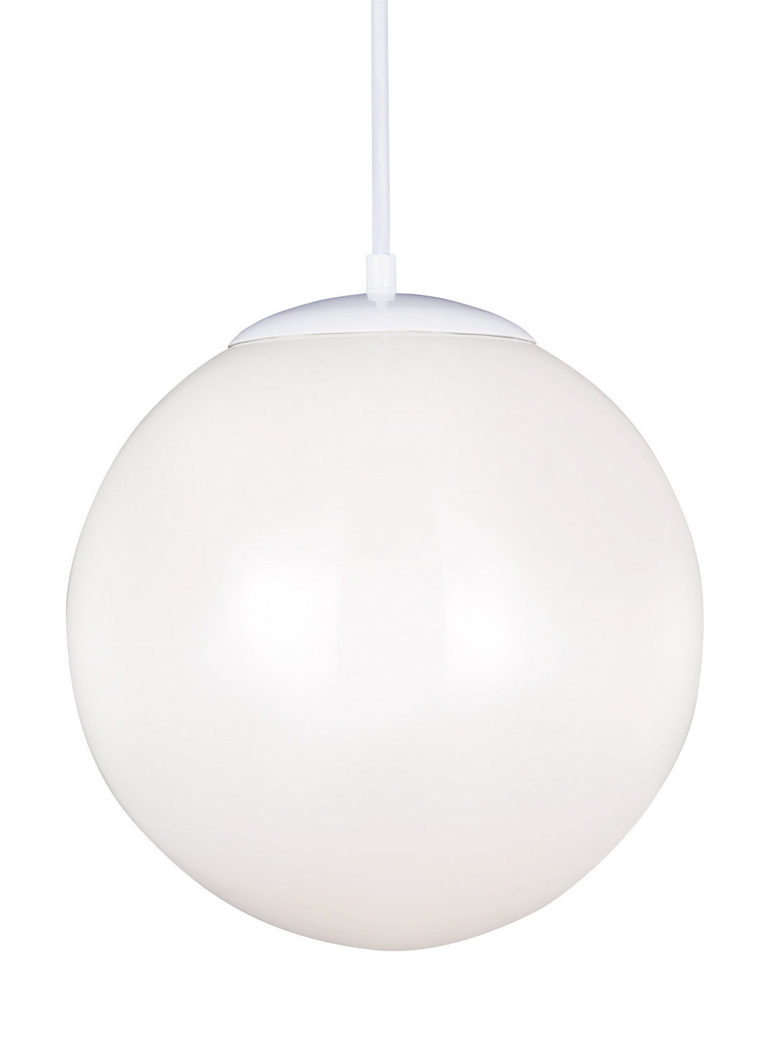 Visual Comfort Studio Canada - 6024EN3-15 - One Light Pendant - Leo - Hanging Globe - White