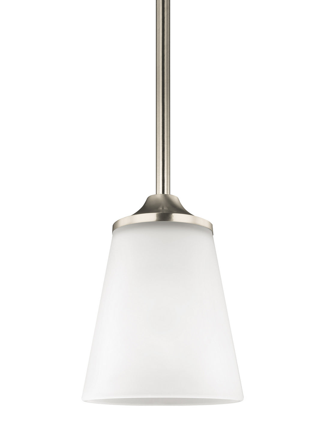 Generation Lighting Canada - 6124501EN3-962 - One Light Mini-Pendant - Hanford - Brushed Nickel