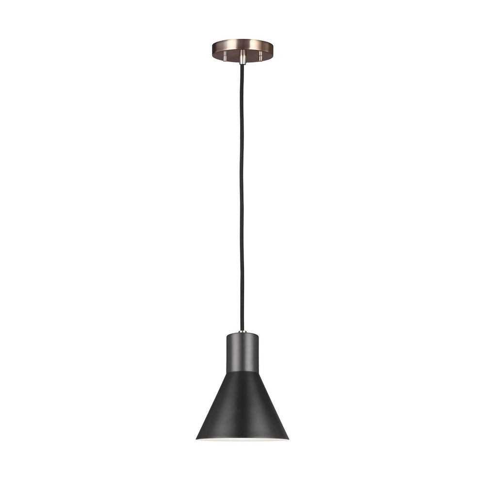 Generation Lighting Canada - 6141301-848 - One Light Mini-Pendant - Towner - Satin Brass