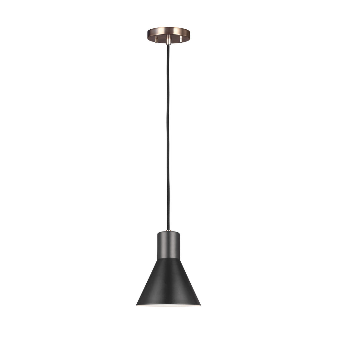 Generation Lighting Canada - 6141301-848 - One Light Mini-Pendant - Towner - Satin Brass
