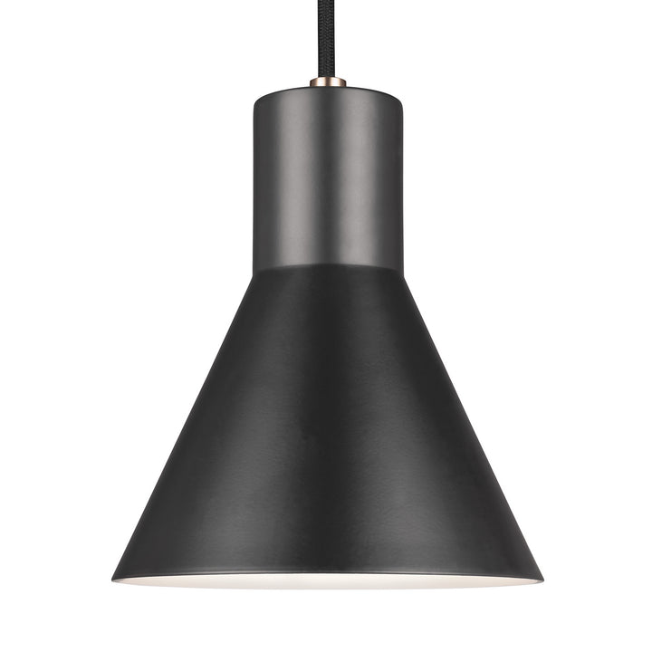 Generation Lighting Canada - 6141301-848 - One Light Mini-Pendant - Towner - Satin Brass