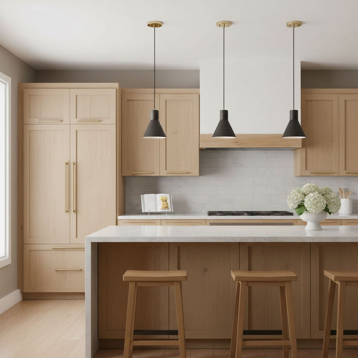 Generation Lighting Canada - 6141301EN3-848 - One Light Mini-Pendant - Towner - Satin Brass