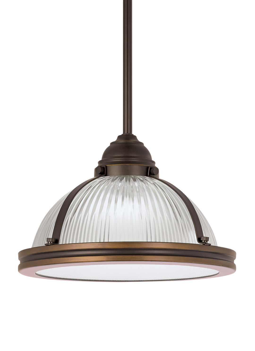 Generation Lighting Canada - 65060EN3-715 - One Light Pendant - Pratt Street Prismatic - Autumn Bronze