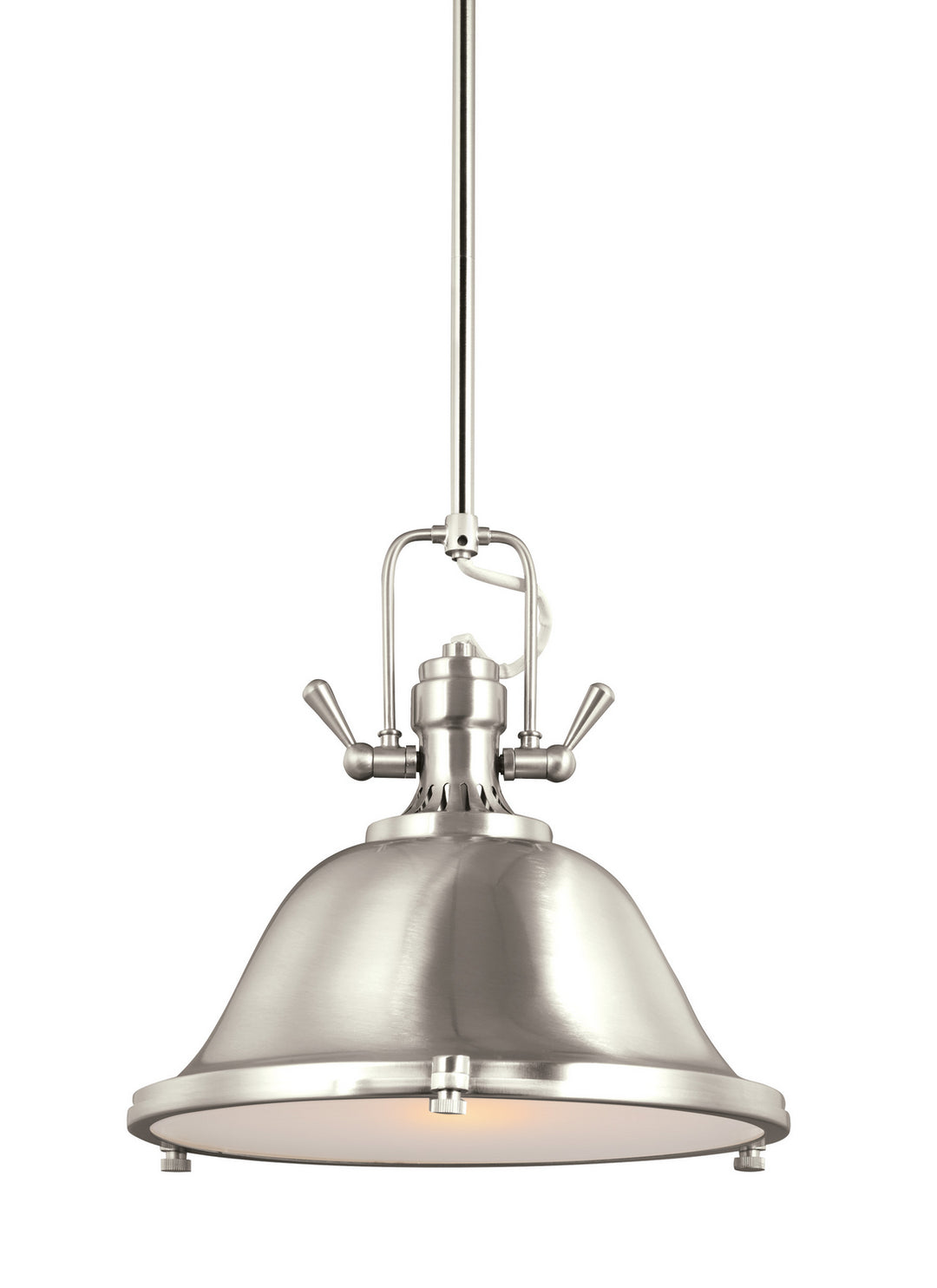 Generation Lighting Canada - 6514401EN3-962 - One Light Pendant - Stone Street - Brushed Nickel