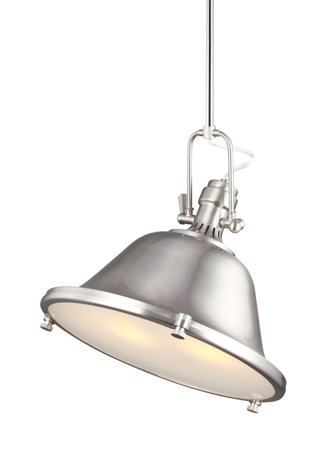 Generation Lighting Canada - 6514402EN3-962 - Two Light Pendant - Stone Street - Brushed Nickel