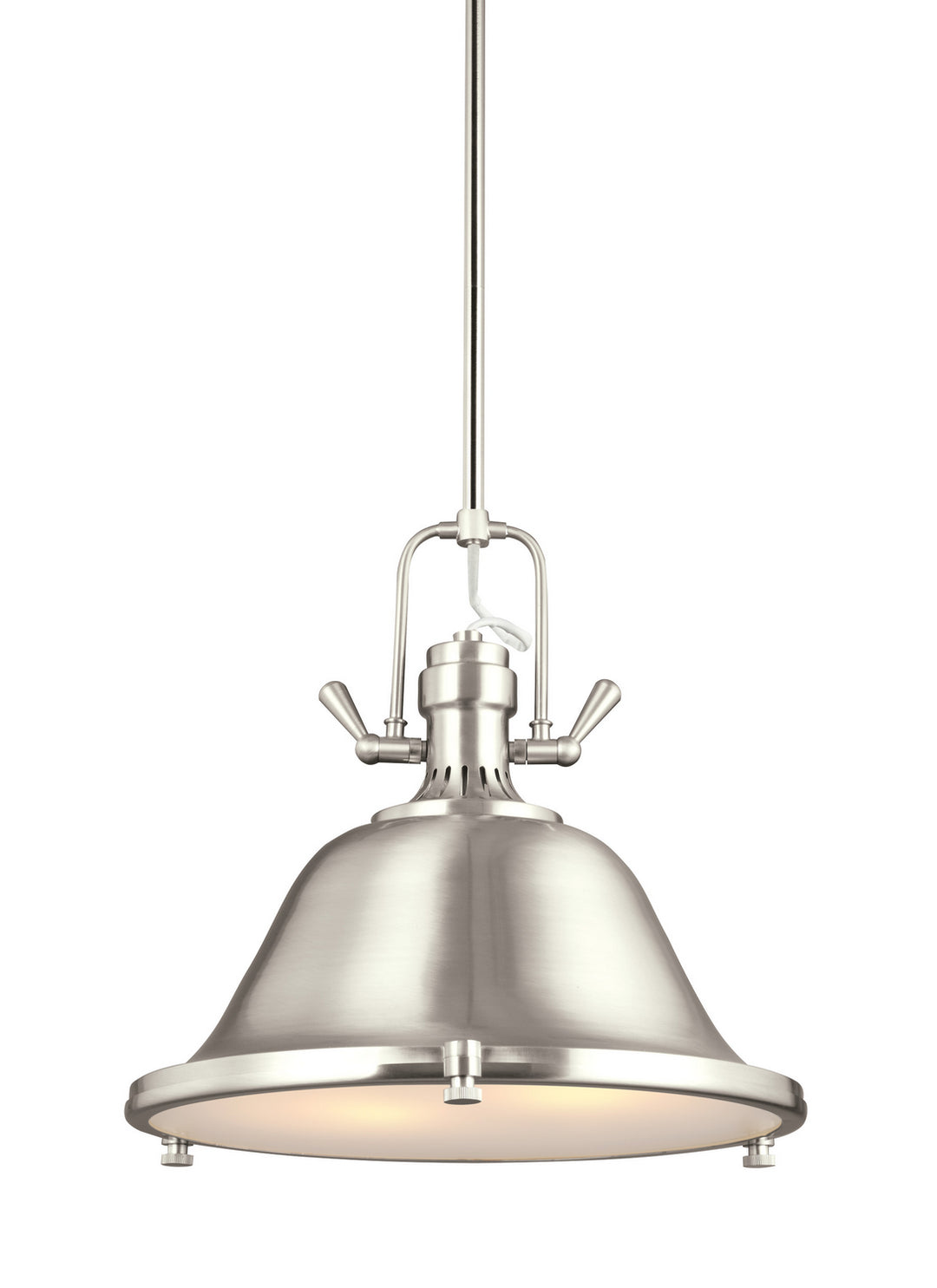 Generation Lighting Canada - 6514402EN3-962 - Two Light Pendant - Stone Street - Brushed Nickel