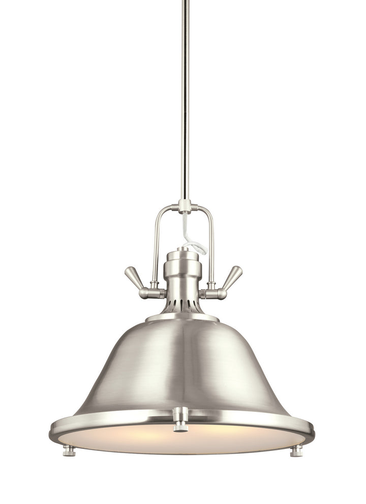 Generation Lighting Canada - 6514402EN3-962 - Two Light Pendant - Stone Street - Brushed Nickel