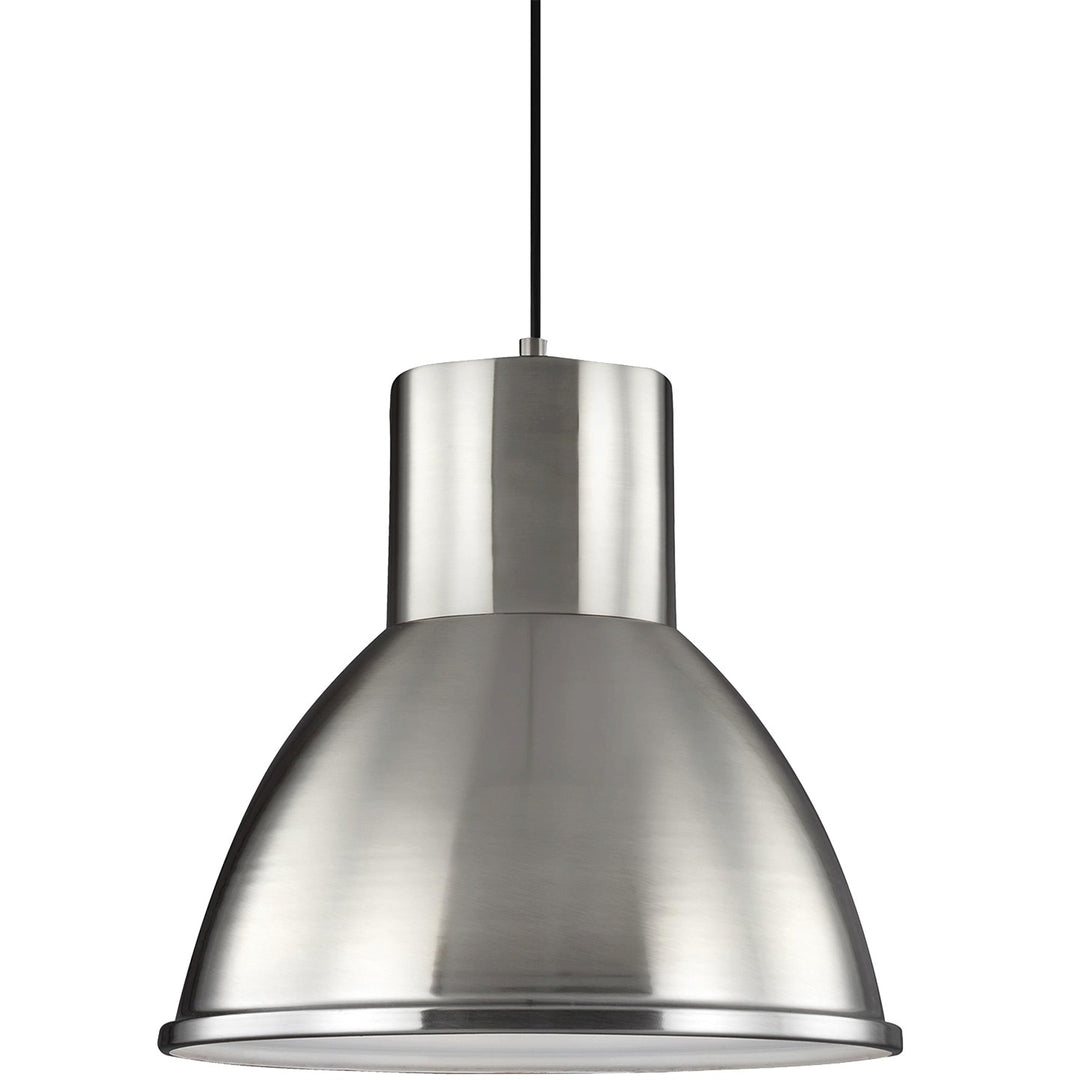 Generation Lighting Canada - 6517401EN3-962 - One Light Pendant - Division Street - Brushed Nickel