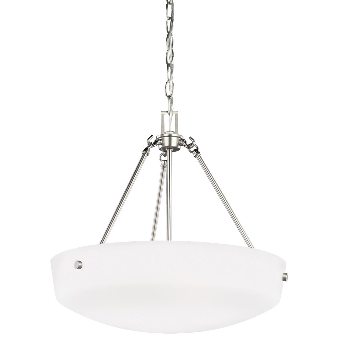 Generation Lighting Canada - 6615203EN3-962 - Three Light Pendant - Kerrville - Brushed Nickel