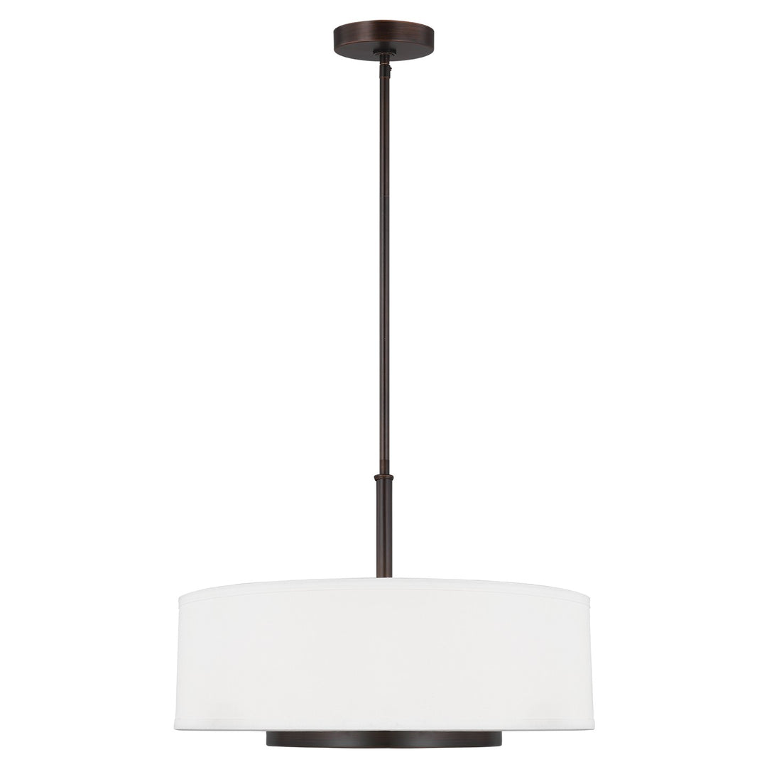 Generation Lighting Canada - 6628003-710 - Three Light Pendant - Nance - Bronze
