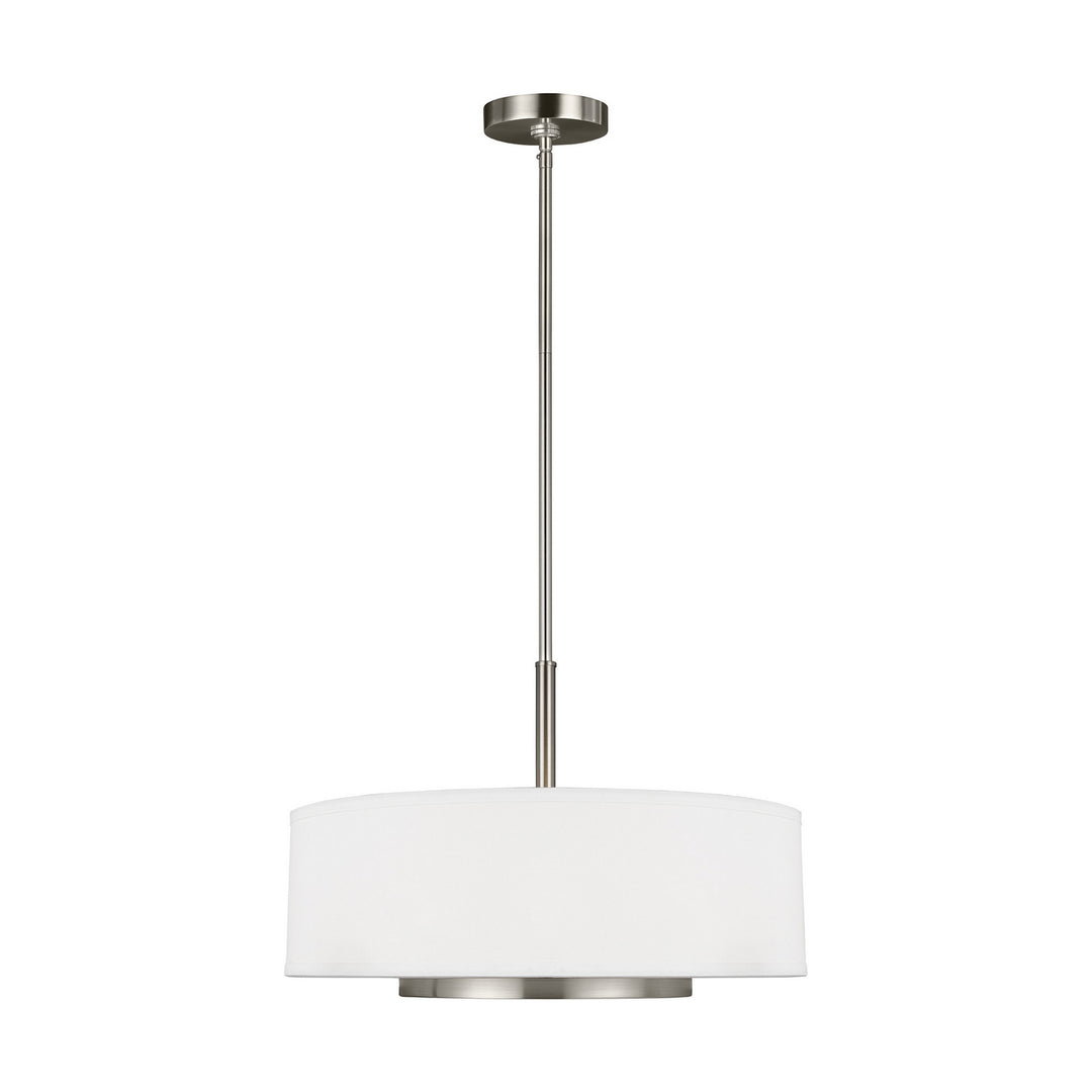 Generation Lighting Canada - 6628003-962 - Three Light Pendant - Nance - Brushed Nickel
