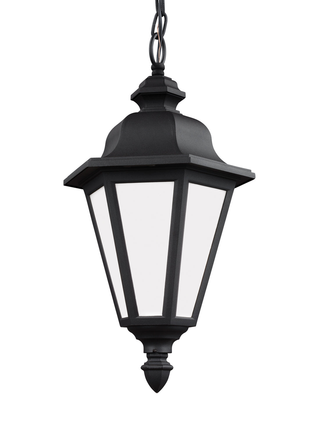 Brentwood One Light Outdoor Pendant in Black - available from The Lighting Shoppe, trusted by Canadian homeowners