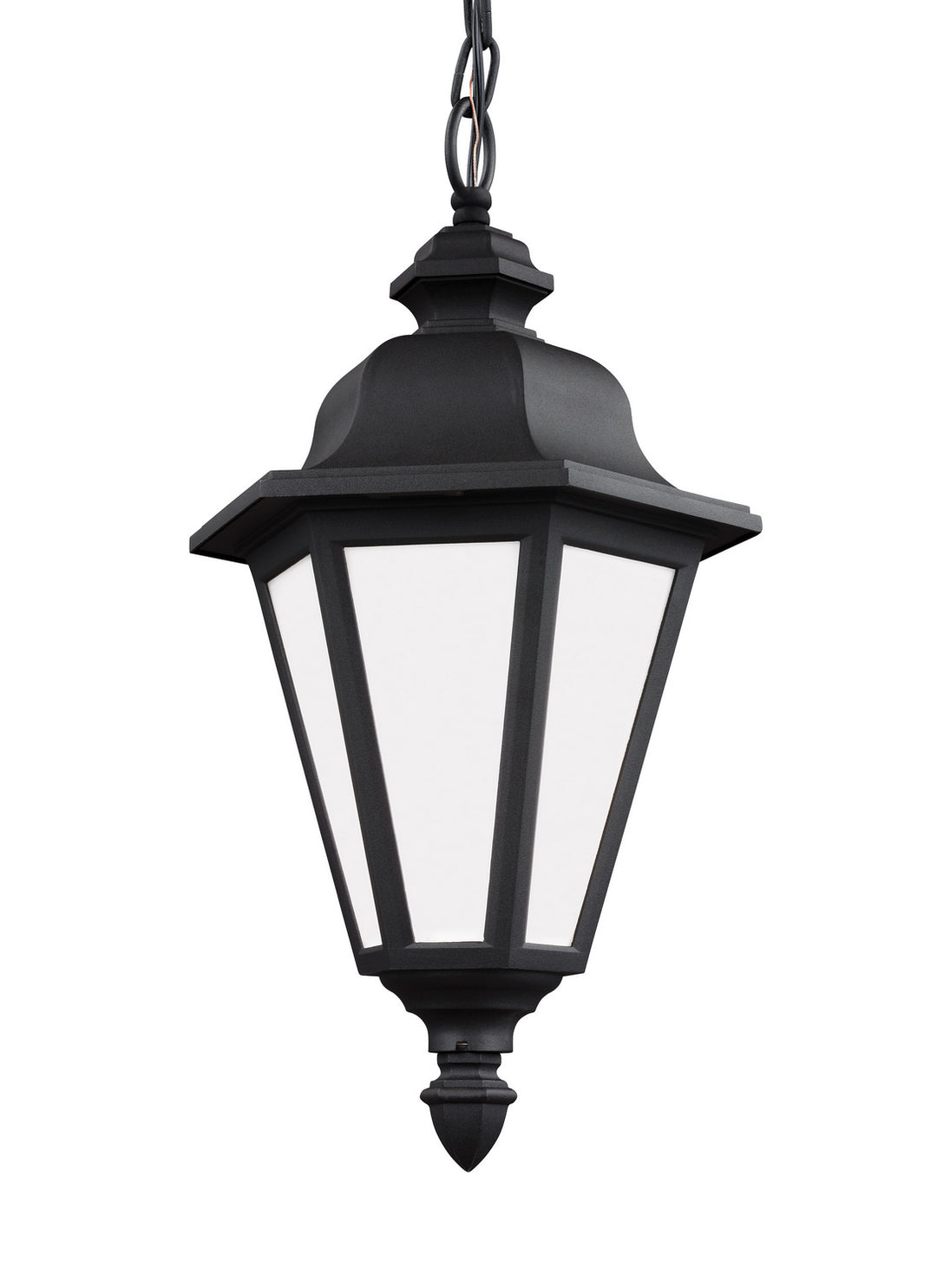 Brentwood One Light Outdoor Pendant in Black - available from The Lighting Shoppe, trusted by Canadian homeowners