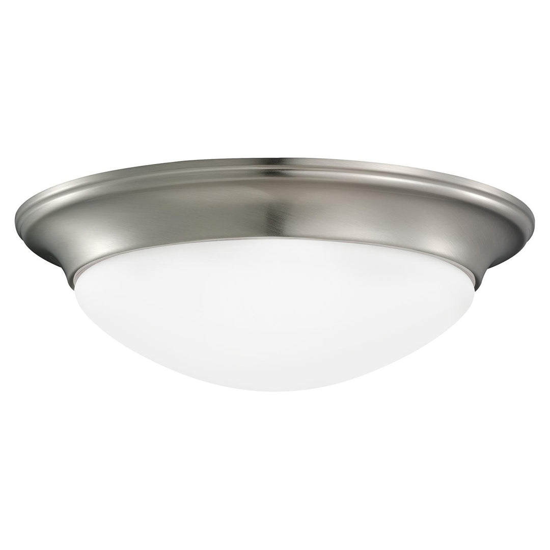 Generation Lighting Canada - 75434EN3-962 - One Light Flush Mount - Nash - Brushed Nickel