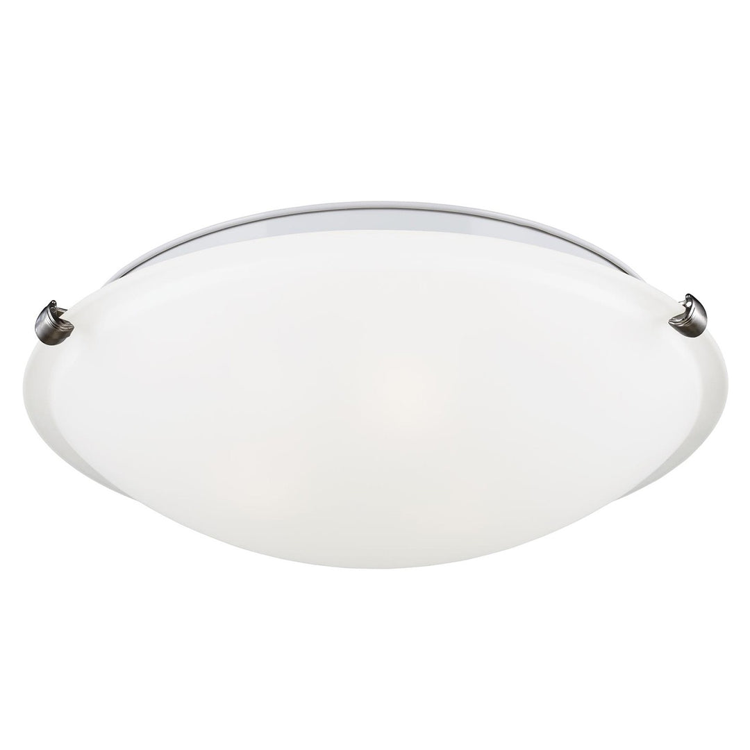 Generation Lighting Canada - 7543502EN3-962 - Two Light Flush Mount - Clip Ceiling Flush Mount - Brushed Nickel