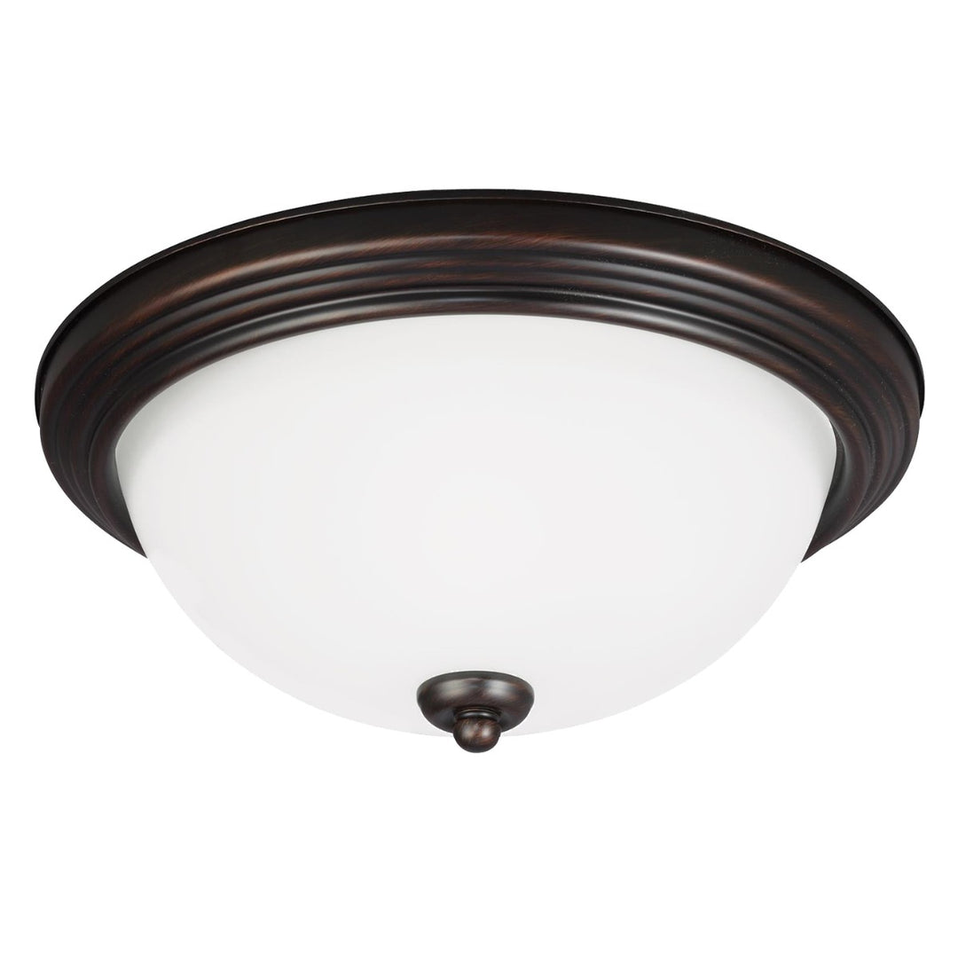 Generation Lighting Canada - 77263EN3-710 - One Light Flush Mount - Geary - Bronze