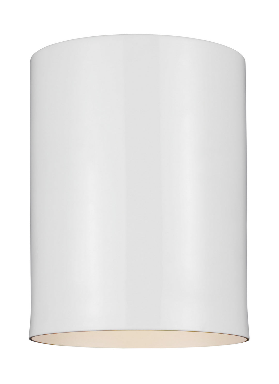 Visual Comfort Studio Canada - 7813801EN3-15 - One Light Outdoor Flush Mount - Outdoor Cylinders - White