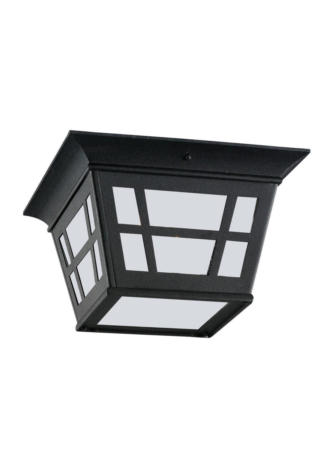 Generation Lighting Canada - 79131EN3-12 - Two Light Outdoor Flush Mount - Herrington - Black