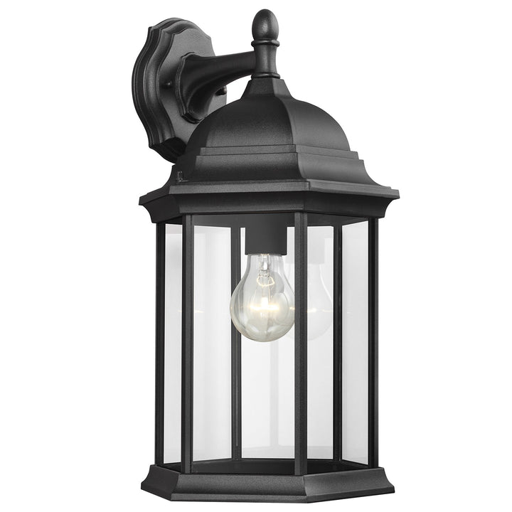 Generation Lighting Canada - 8438701-12 - One Light Outdoor Wall Lantern - Sevier - Black