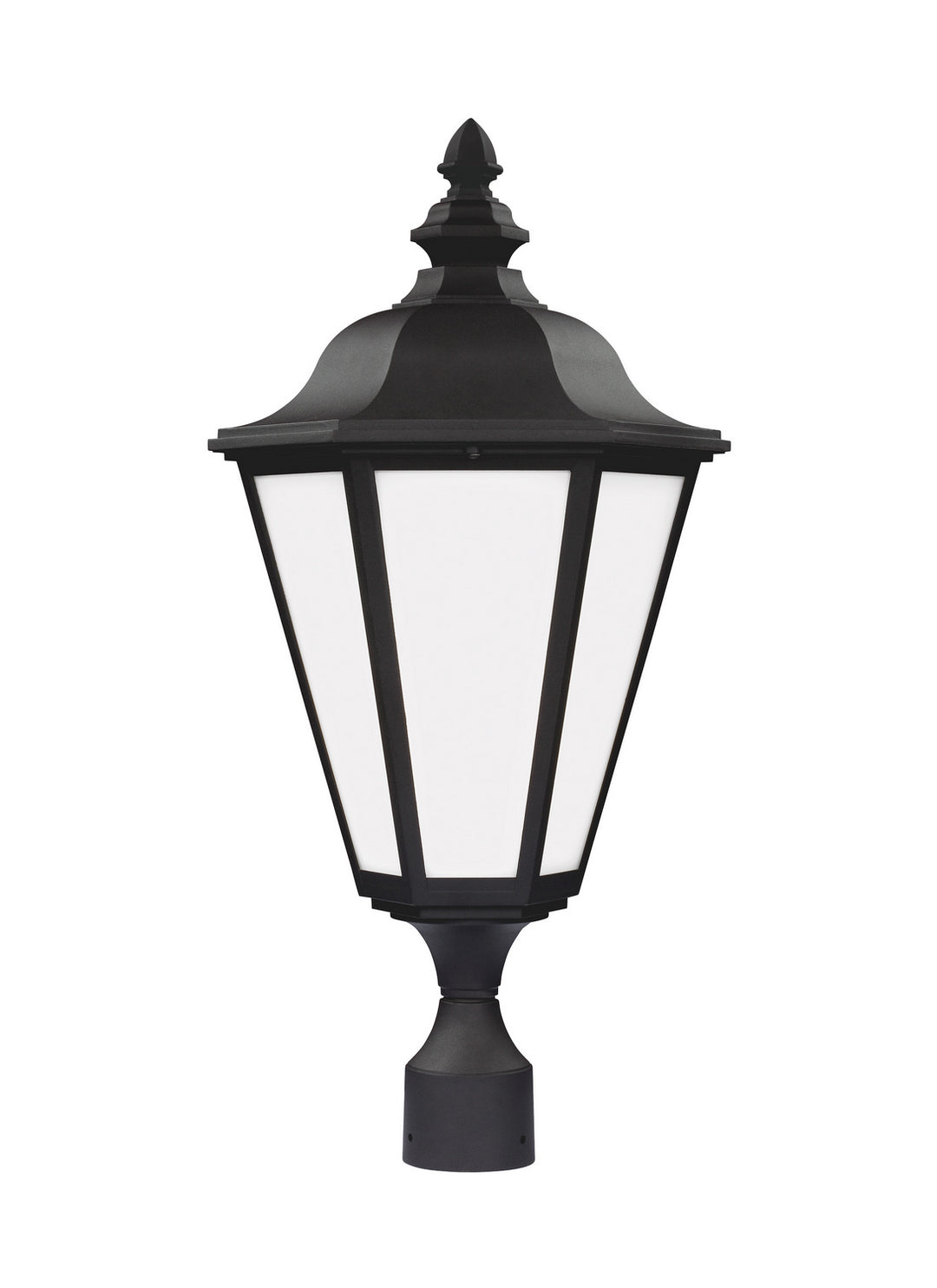 Brentwood One Light Outdoor Post Lantern in Black - available from The Lighting Shoppe, trusted by Canadian homeowners