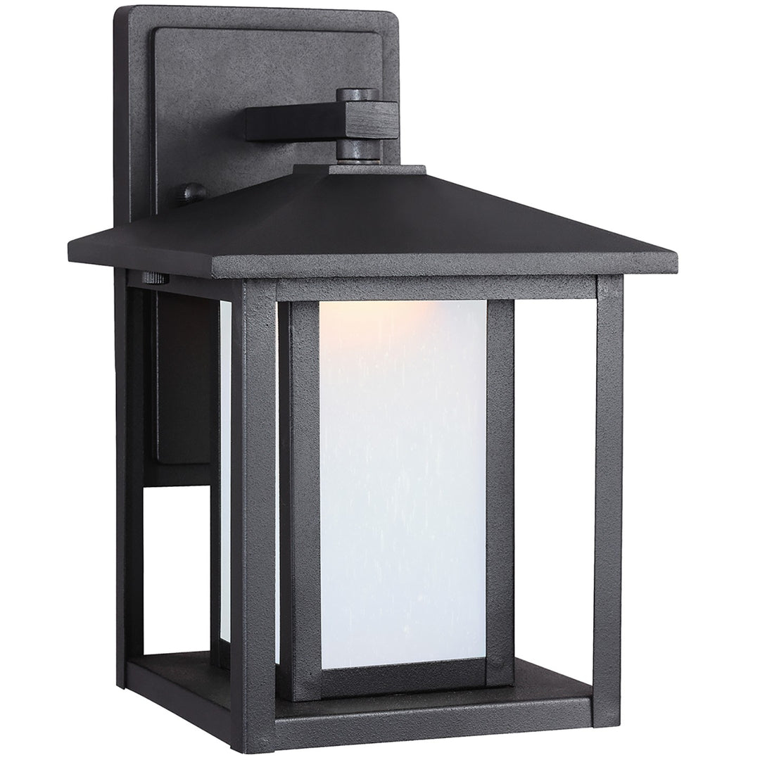 Generation Lighting Canada - 89029-12 - One Light Outdoor Wall Lantern - Hunnington - Black