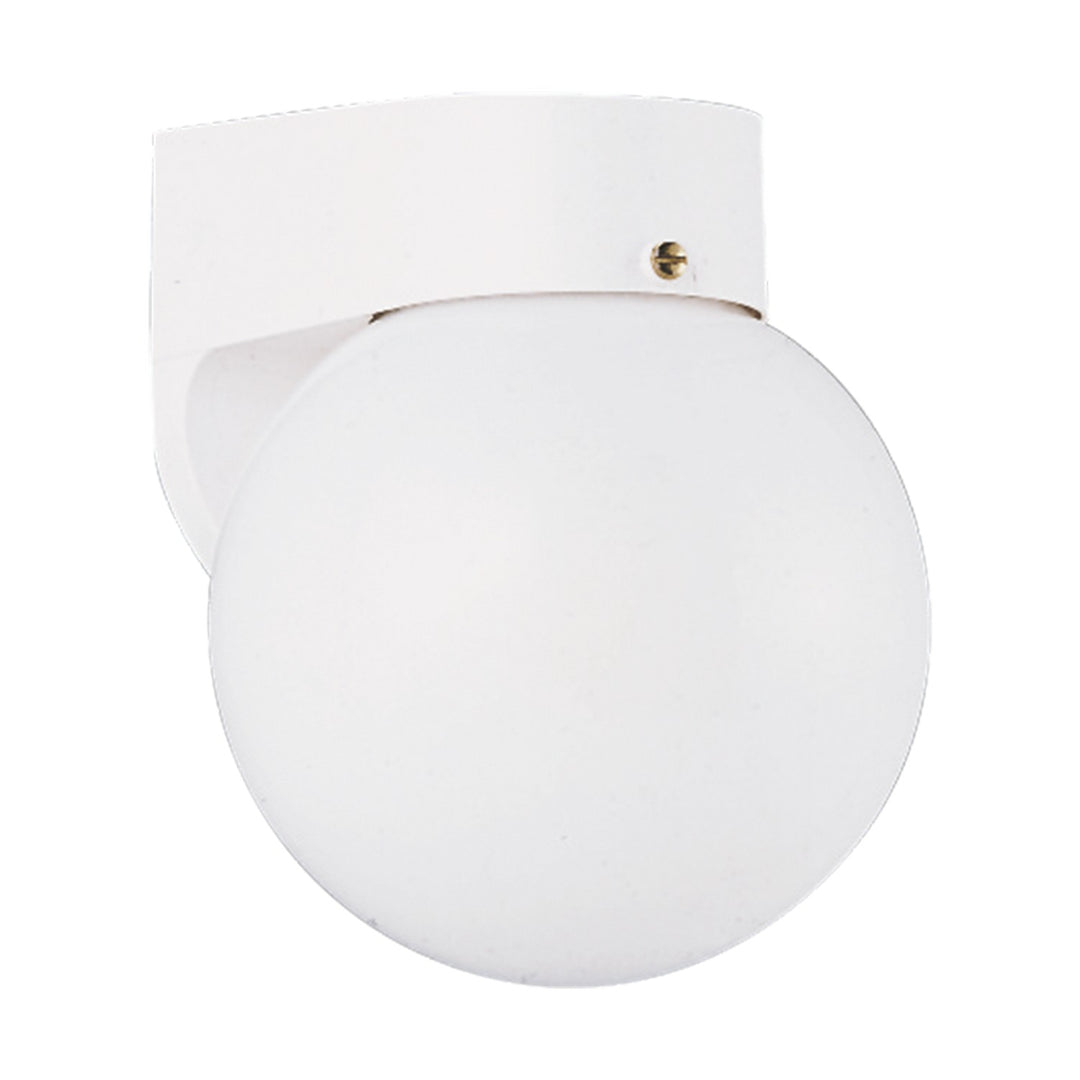 Outdoor Wall One Light Outdoor Wall Lantern in White - available from The Lighting Shoppe, trusted by Canadian homeowners