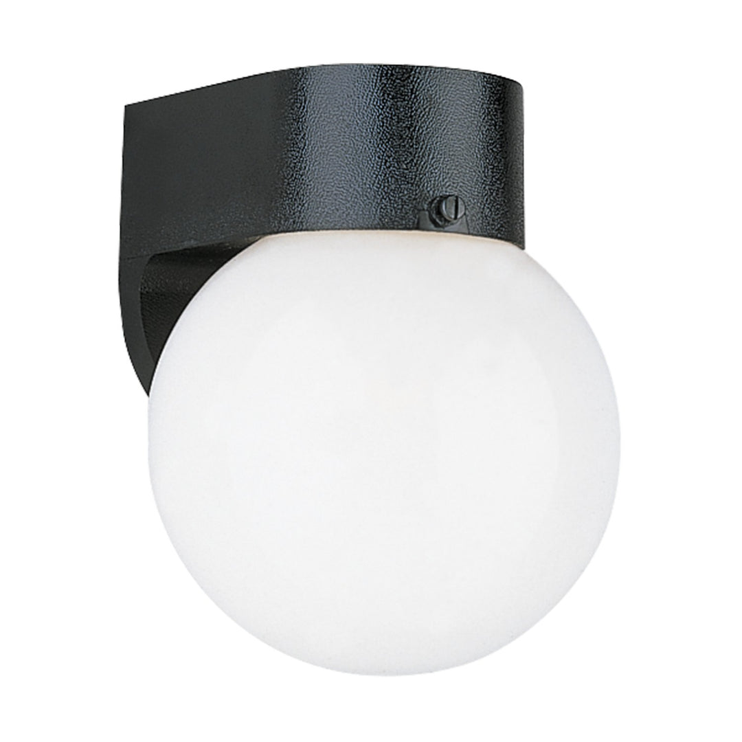 Outdoor Wall One Light Outdoor Wall Lantern in Black - available from The Lighting Shoppe, trusted by Canadian homeowners