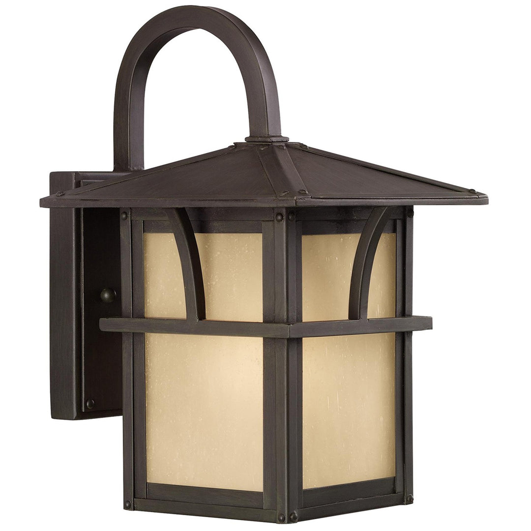 Medford Lakes One Light Outdoor Wall Lantern in Statuary Bronze - available from The Lighting Shoppe, trusted by Canadian homeowners