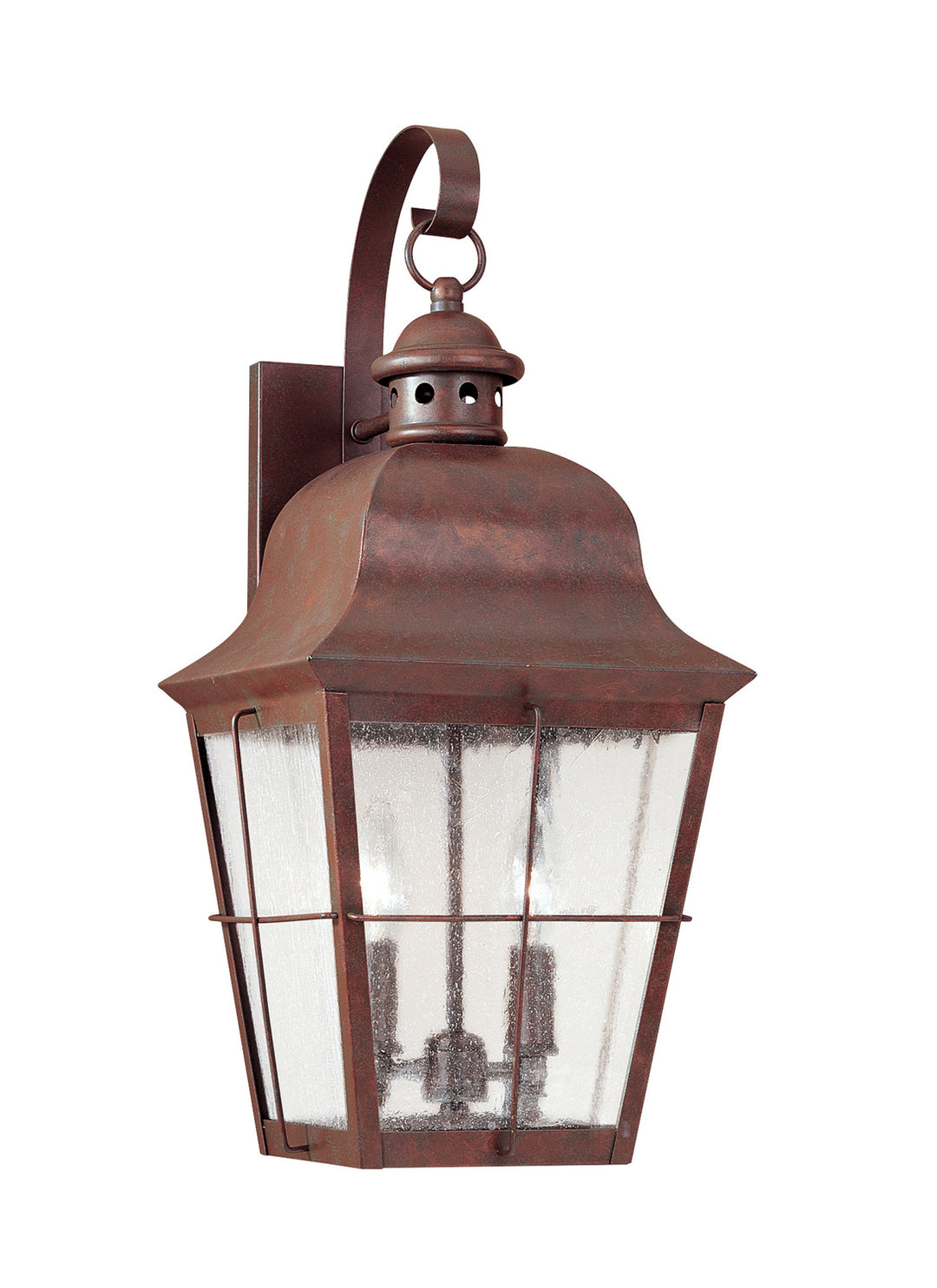 Generation Lighting Canada - 8463EN-44 - Two Light Outdoor Wall Lantern - Chatham - Weathered Copper