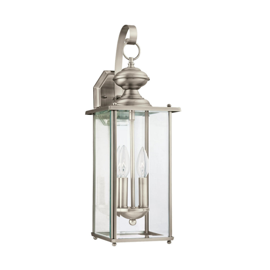 Generation Lighting Canada - 8468EN-965 - Two Light Outdoor Wall Lantern - Jamestowne - Antique Brushed Nickel