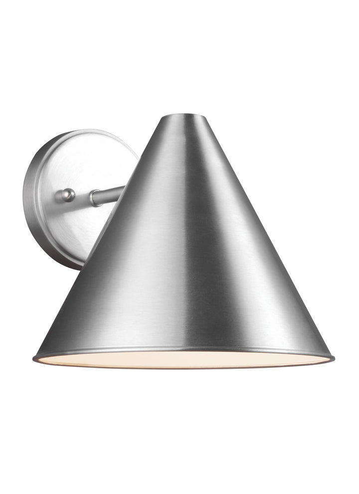 Generation Lighting Canada - 8538501-04 - One Light Outdoor Wall Lantern - Crittenden - Satin Aluminum