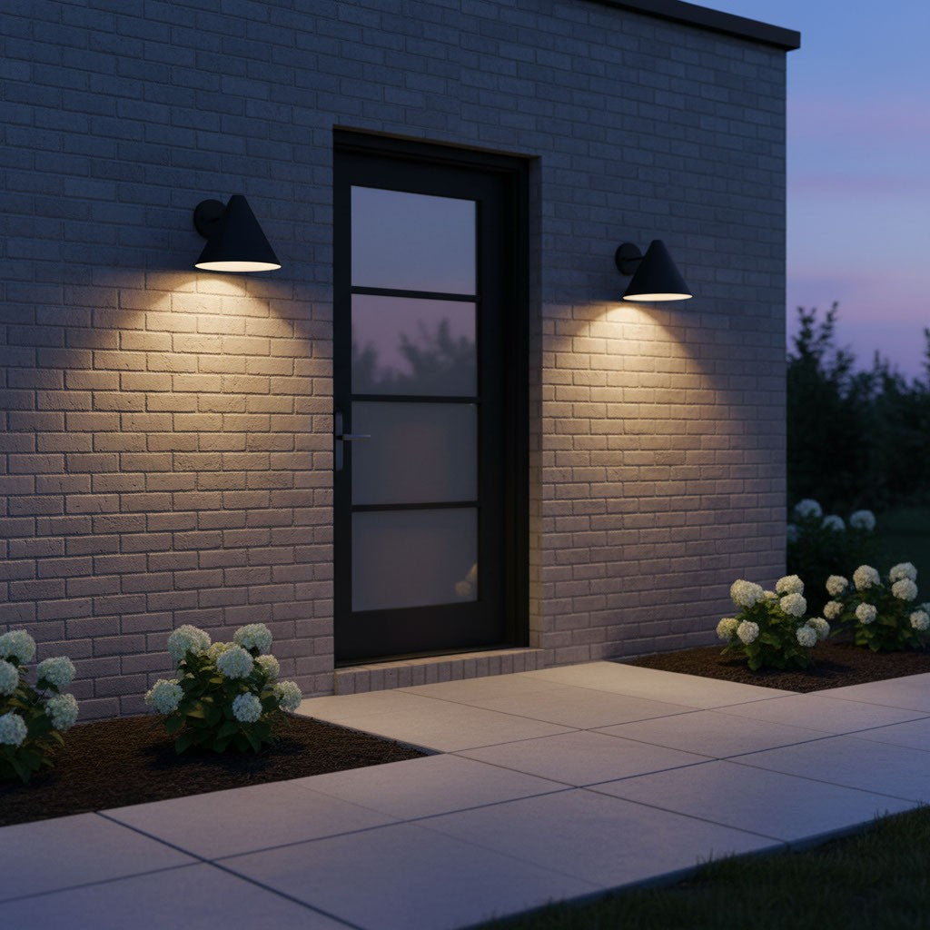 Generation Lighting Canada - 8538501-12 - One Light Outdoor Wall Lantern - Crittenden - Black