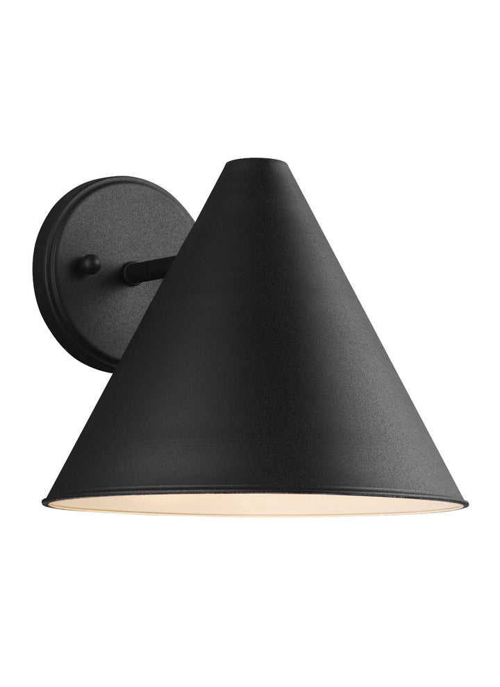 Generation Lighting Canada - 8538501-12 - One Light Outdoor Wall Lantern - Crittenden - Black