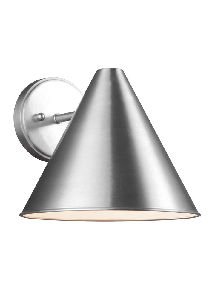 Generation Lighting Canada - 8538501EN3-04 - One Light Outdoor Wall Lantern - Crittenden - Satin Aluminum