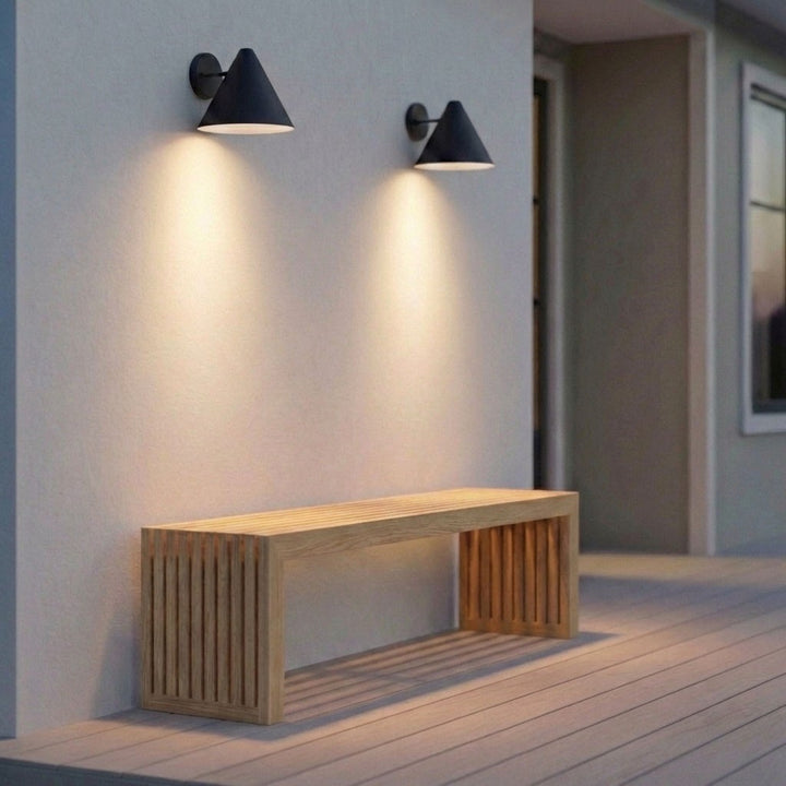 Generation Lighting Canada - 8538501EN3-12 - One Light Outdoor Wall Lantern - Crittenden - Black