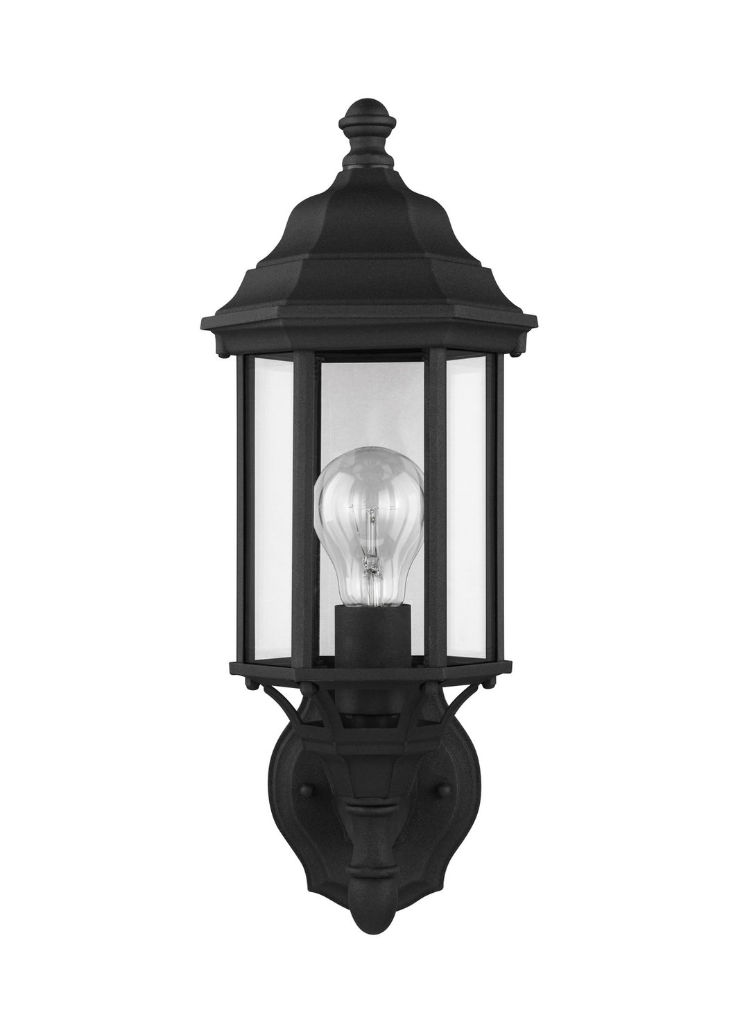 Generation Lighting Canada - 8538701-12 - One Light Outdoor Wall Lantern - Sevier - Black