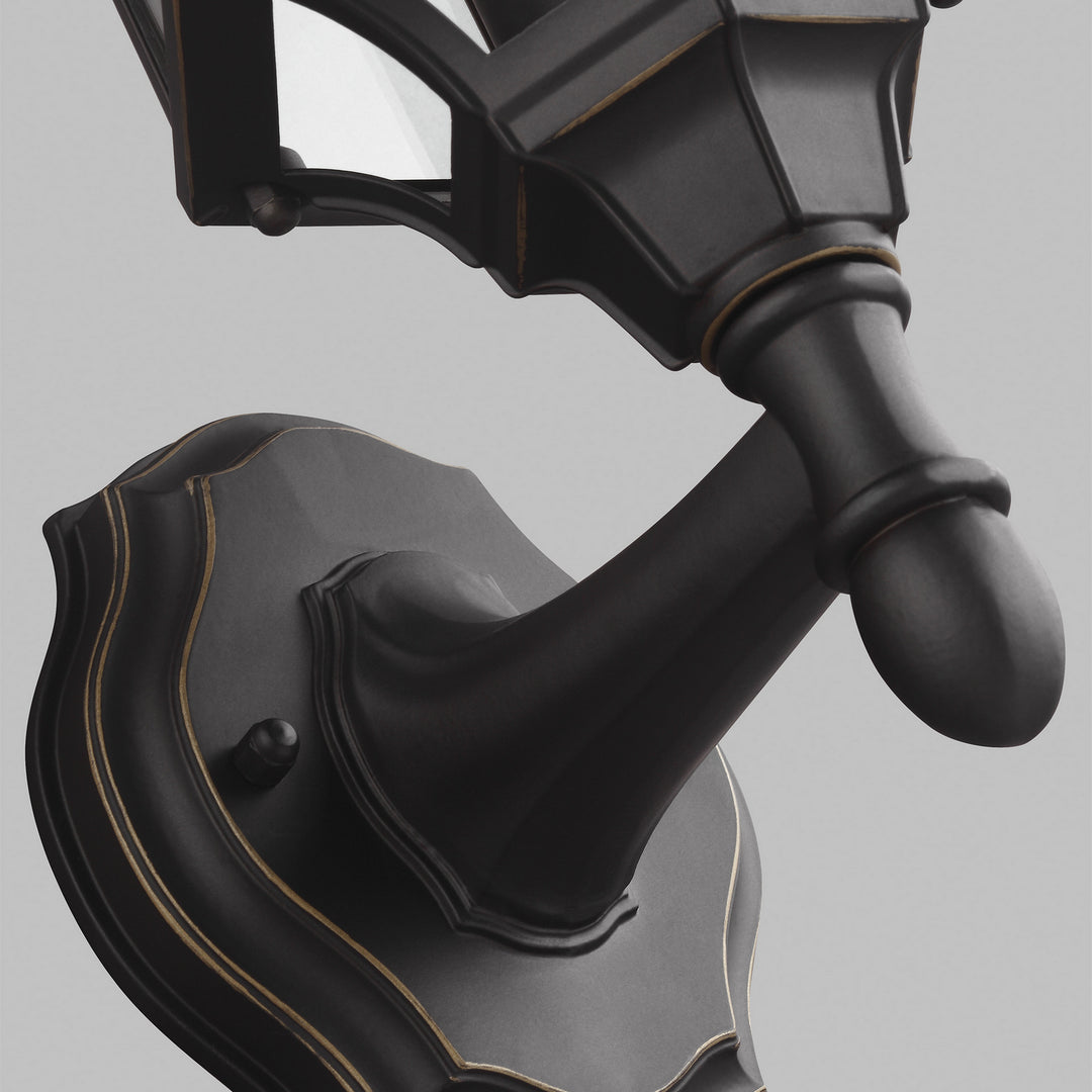 Generation Lighting Canada - 8538701-71 - One Light Outdoor Wall Lantern - Sevier - Antique Bronze