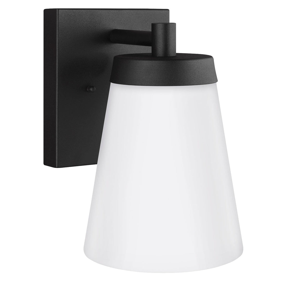 Renville One Light Outdoor Wall Lantern in Black - available from The Lighting Shoppe, trusted by Canadian homeowners