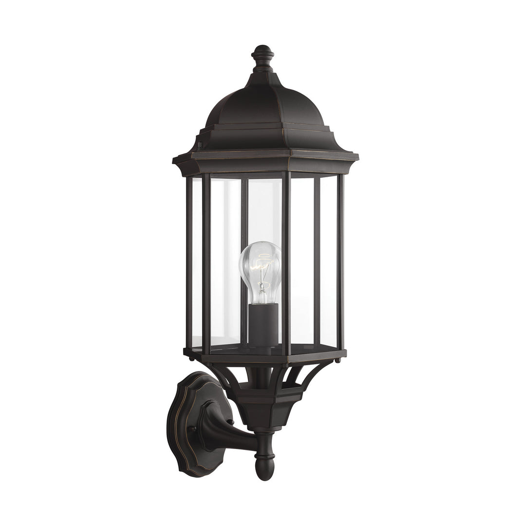 Sevier One Light Outdoor Wall Lantern in Antique Bronze - available from The Lighting Shoppe, trusted by Canadian homeowners
