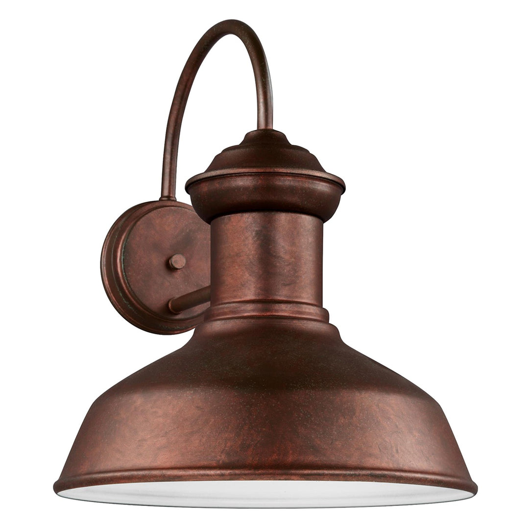 Fredricksburg One Light Outdoor Wall Lantern in Weathered Copper - available from The Lighting Shoppe, trusted by Canadian homeowners