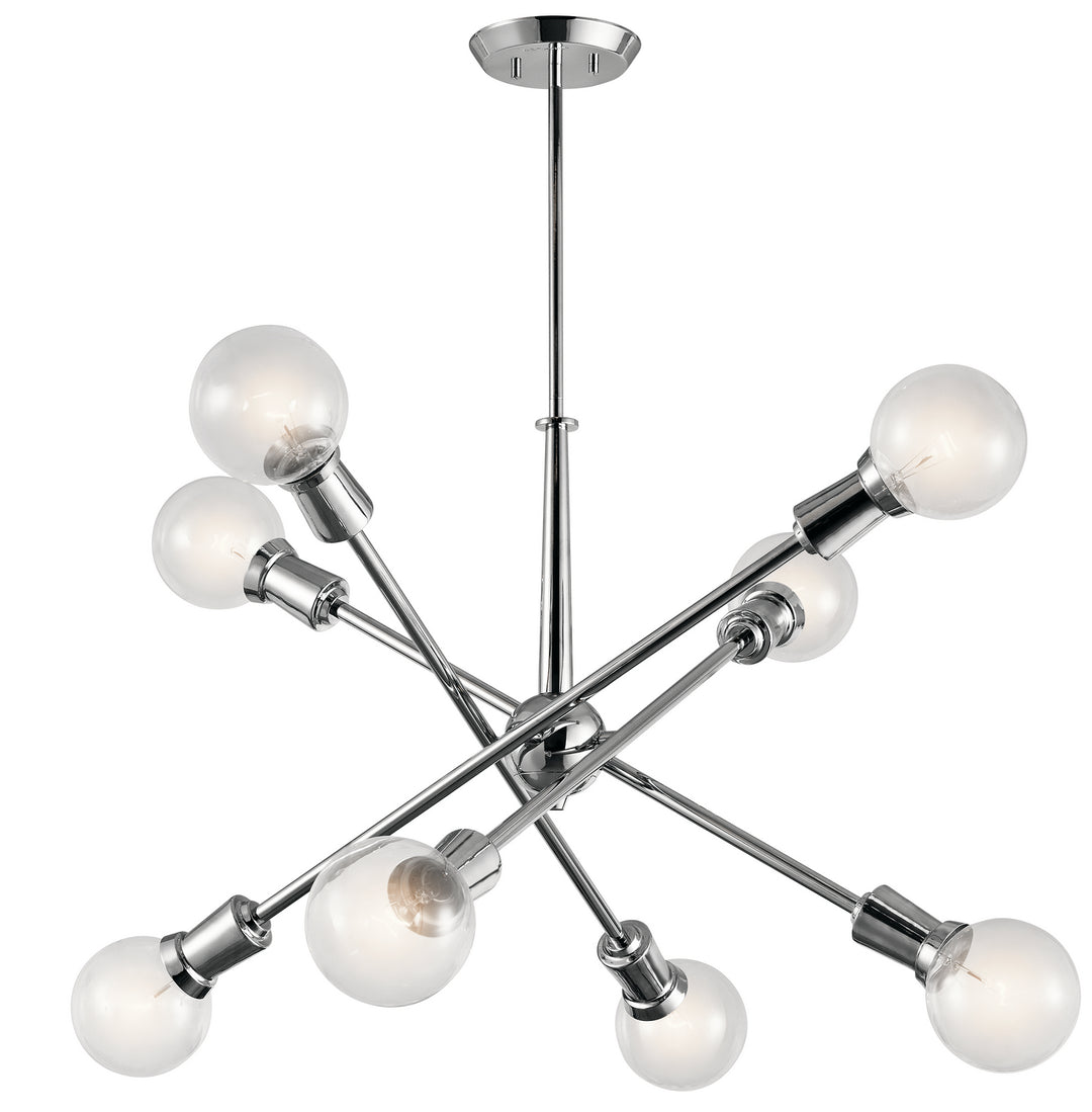 Kichler Canada - 43118CH - Eight Light Chandelier - Armstrong - Chrome