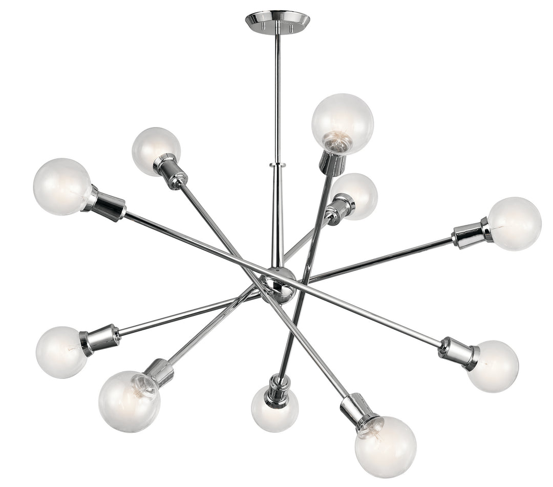Kichler Canada - 43119CH - Ten Light Chandelier - Armstrong - Chrome
